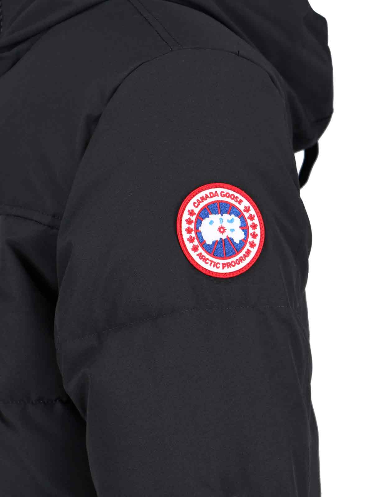 Canada Goose Macmillan Down Jacket In Black
