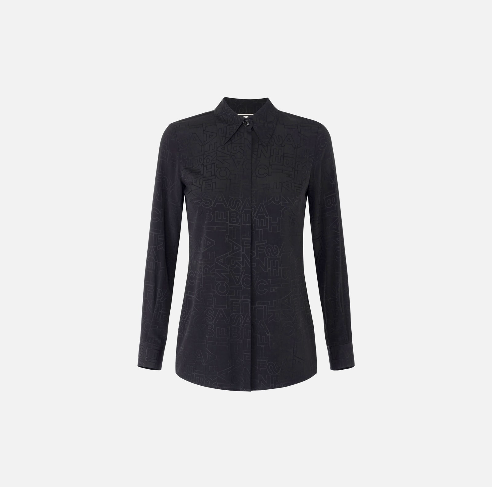 Shop Elisabetta Franchi Camicia In Nero