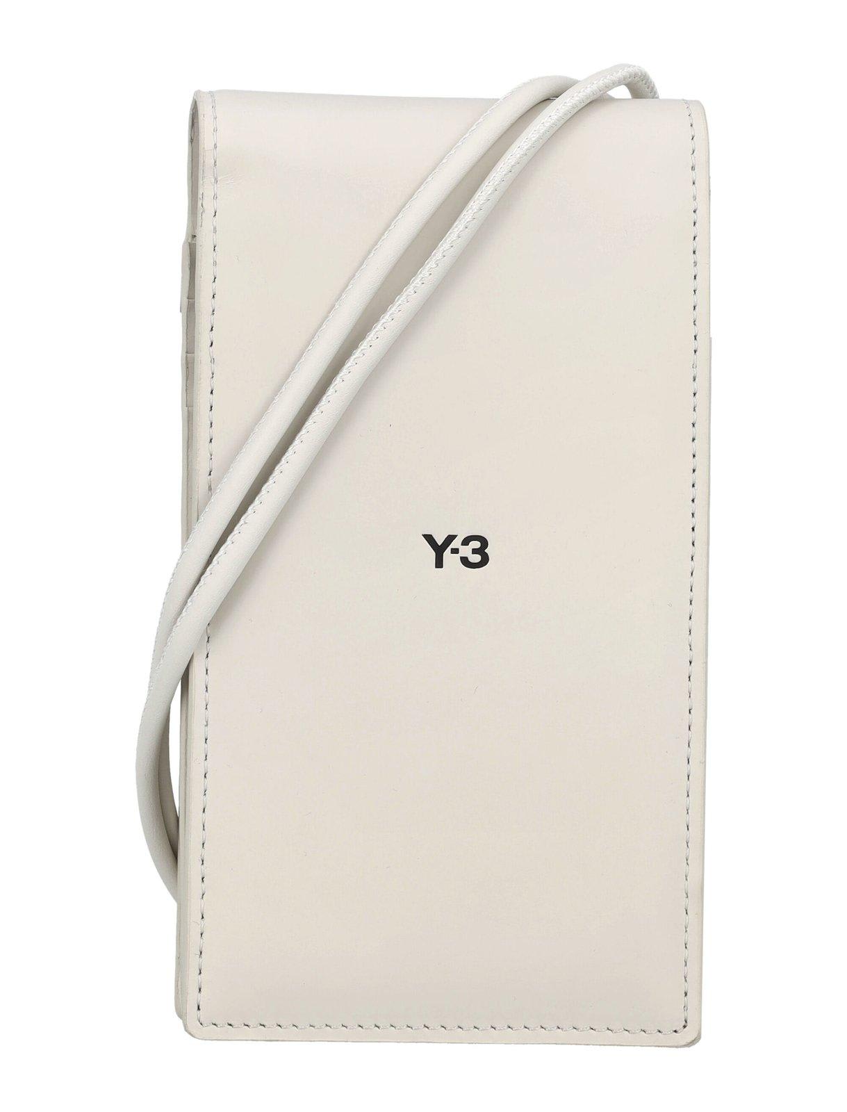 Y-3 Logo Printed Foldover Top Phone Case