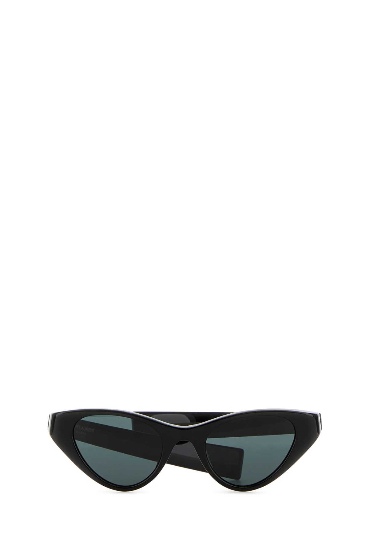 Saint Laurent Occhiali Da Sole Sl M144 In Acetato Nero Donna In Blacklightgoldblack