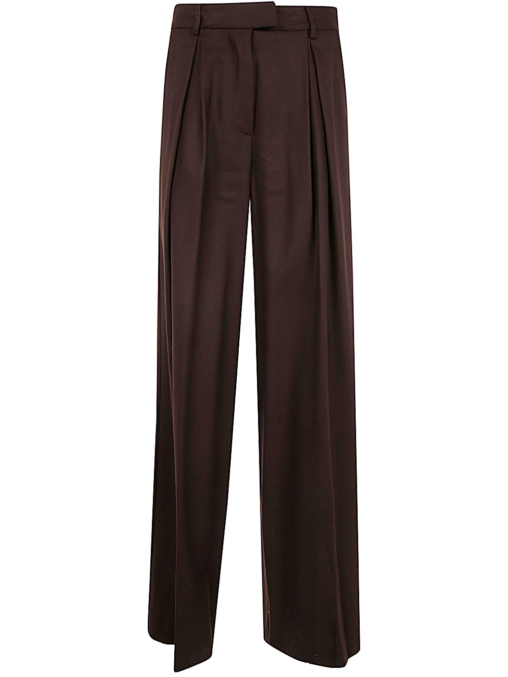 Shop Semicouture Jacob Trousers In Wood