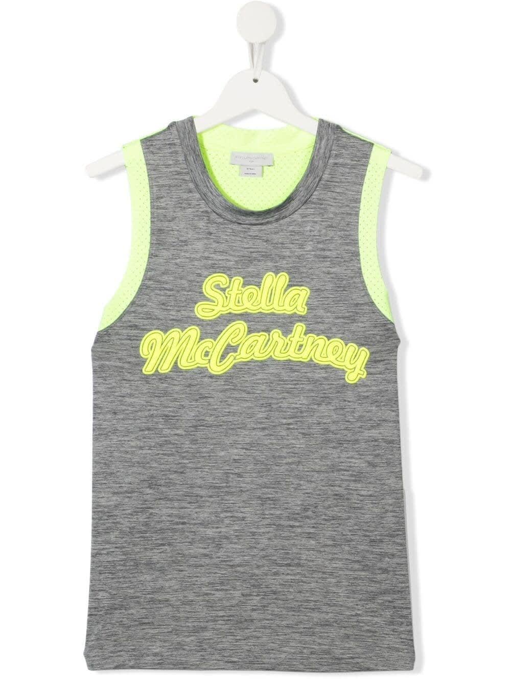 Photo of  Stella McCartney Kids Space Tank With Logo Print- shop Stella McCartney Kids jackets online sales