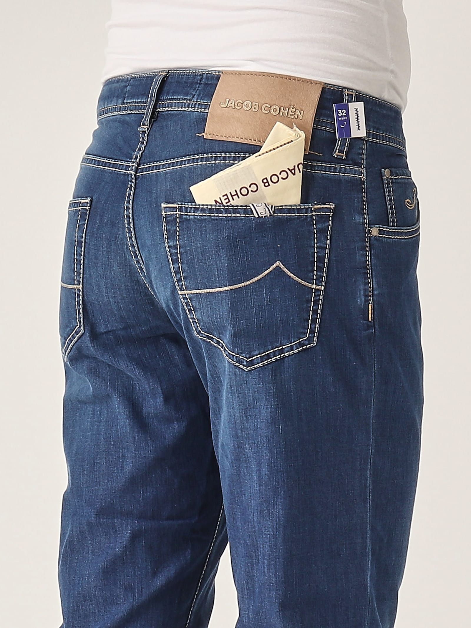 Jacob Cohen Nick (s)slim 5 Tasche Jeans In Blue