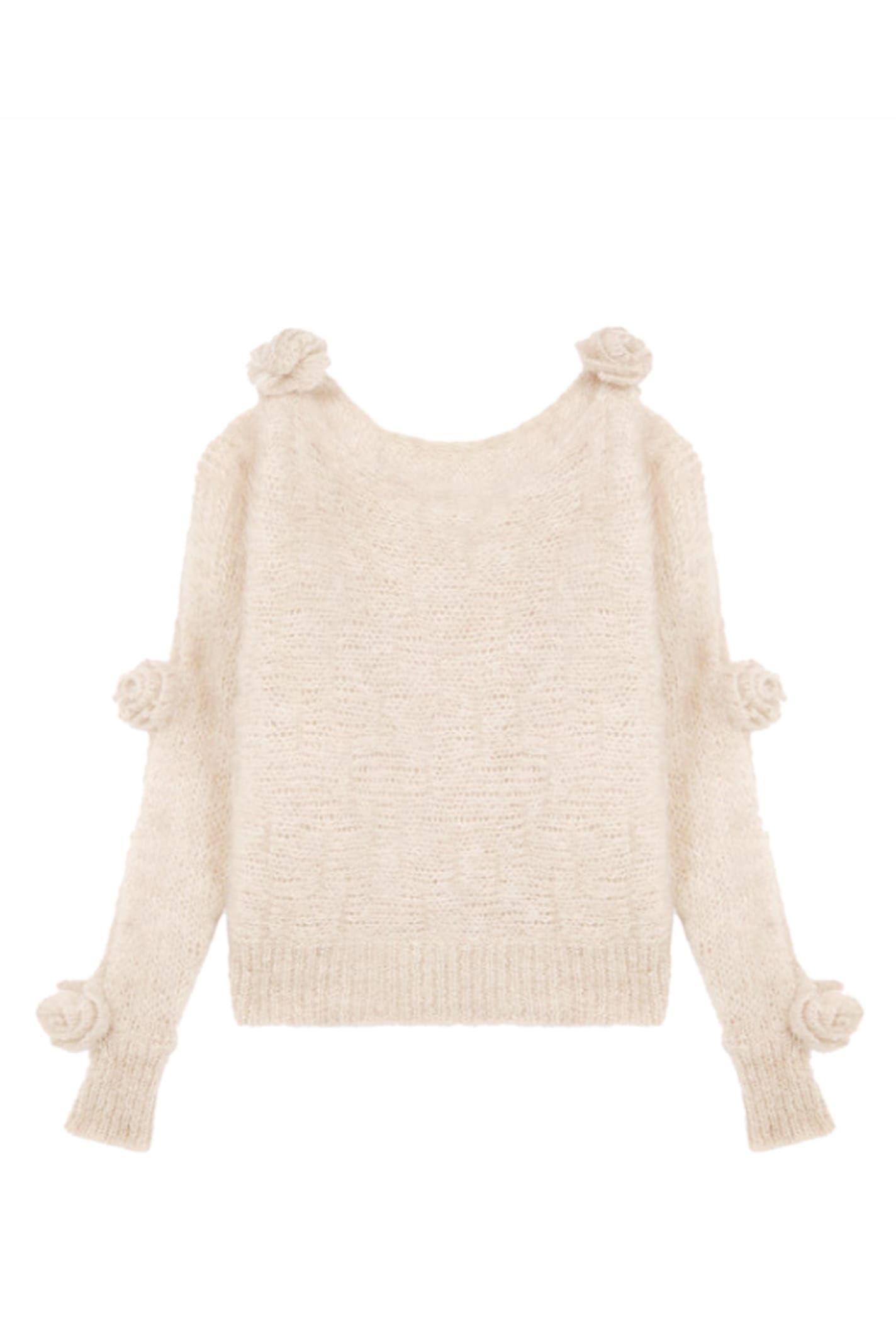 Shop Blumarine Sweater In Beige