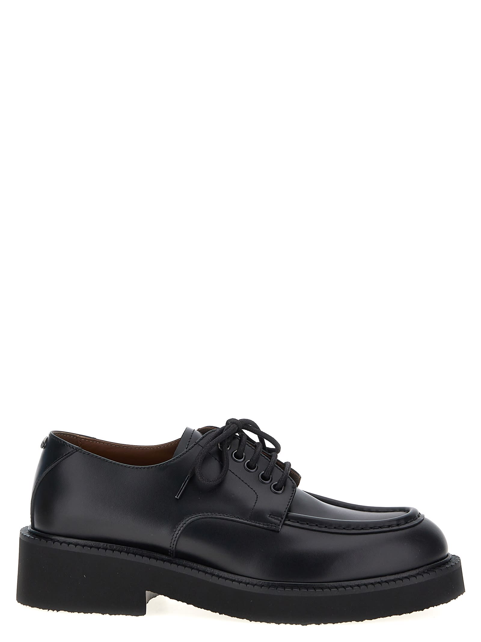 Shop Valentino Garavani Gentleglam Derby In Black