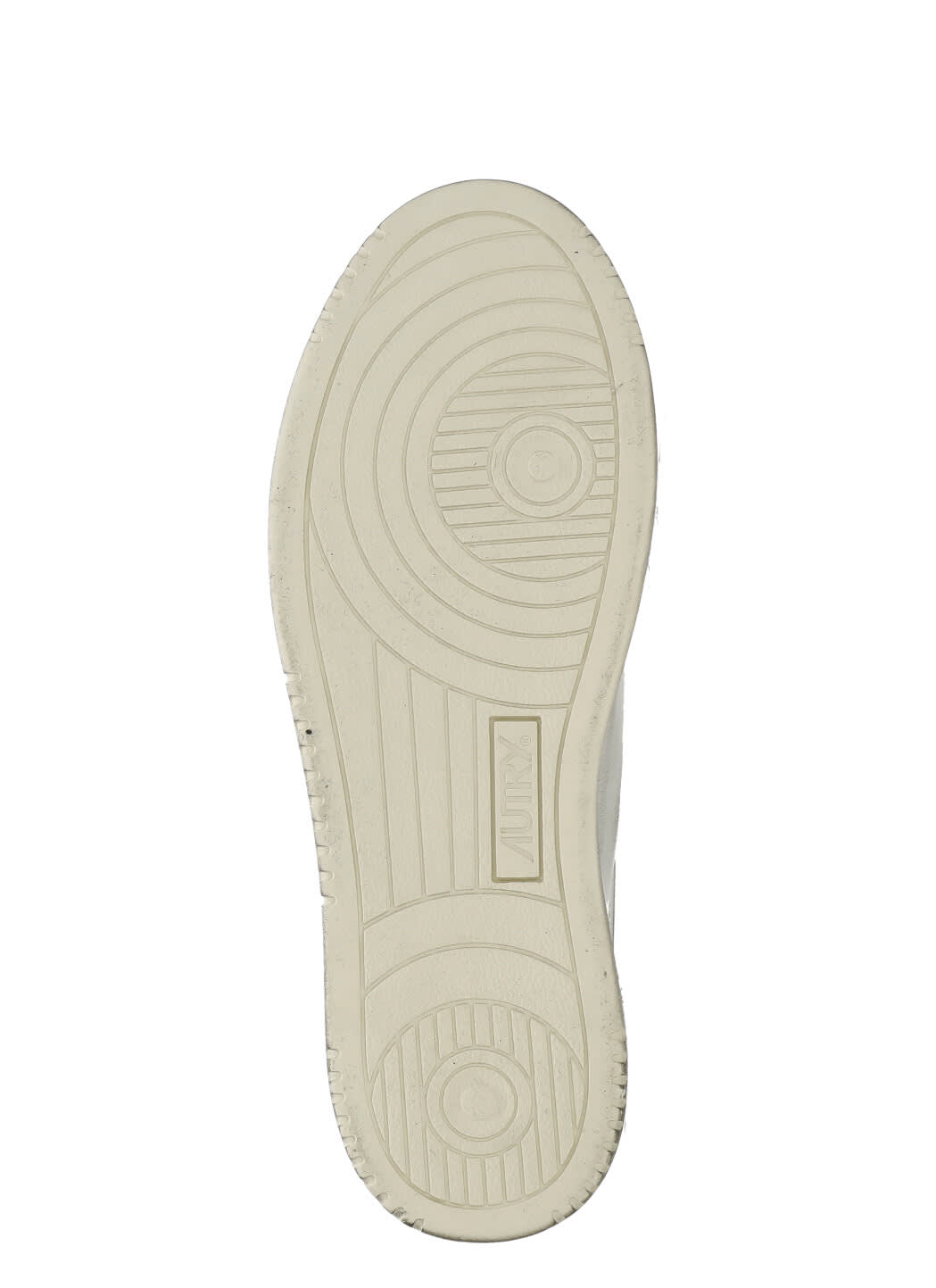 Autry Colorblock Low-top Sneakers With Lace-up Front And Signature Details In Neutral