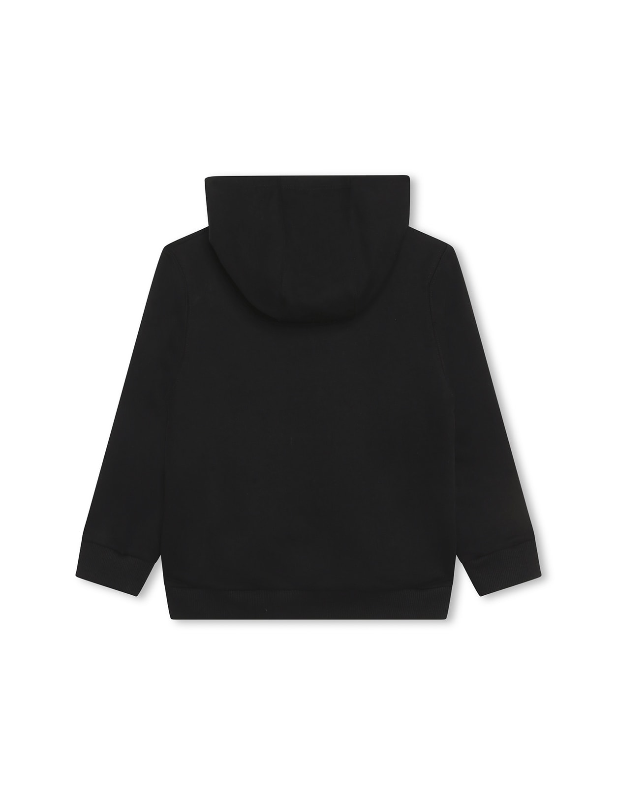 Shop Givenchy Black Hoodie With Multicoloured Signature In B Nero