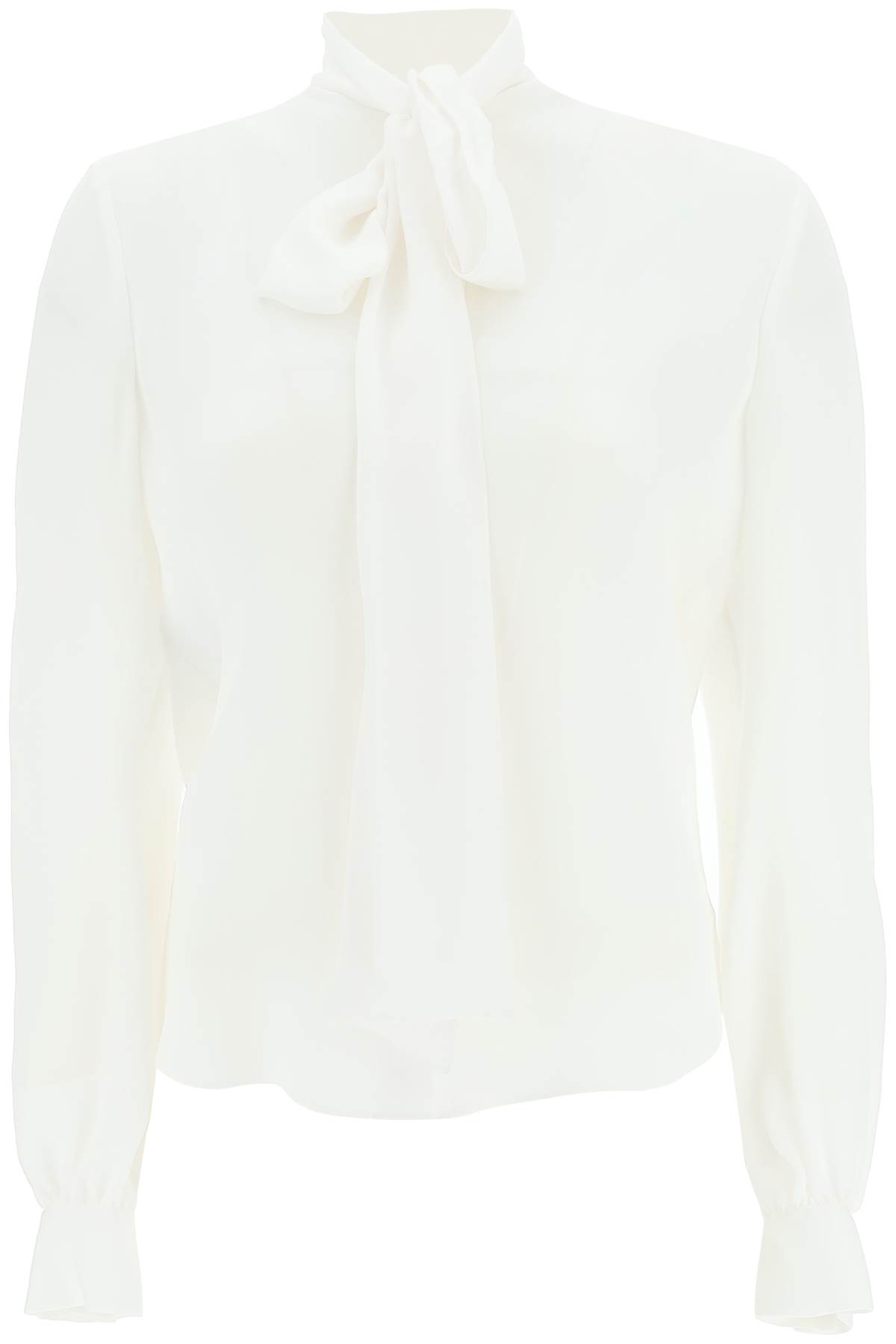 Silk Lavalliere Shirt