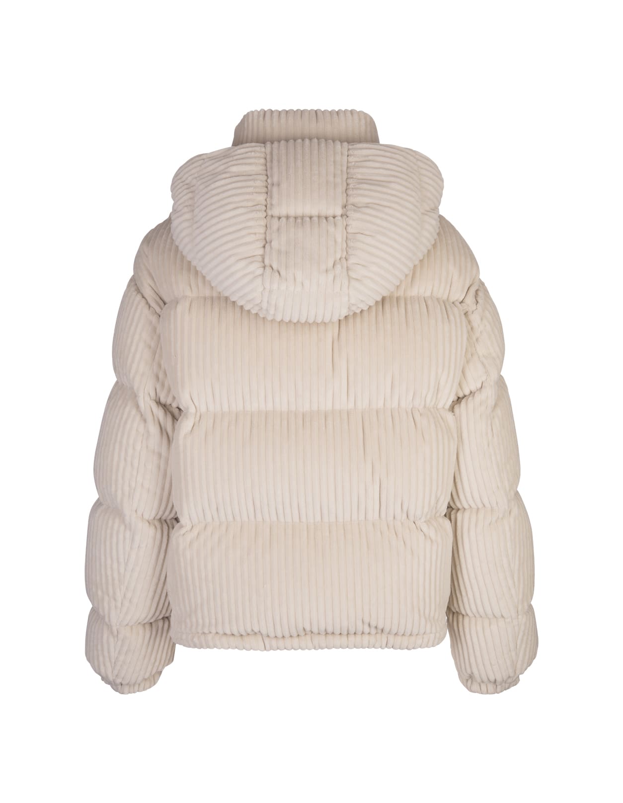 Shop Moncler Beige Daos Down Jacket In Brown