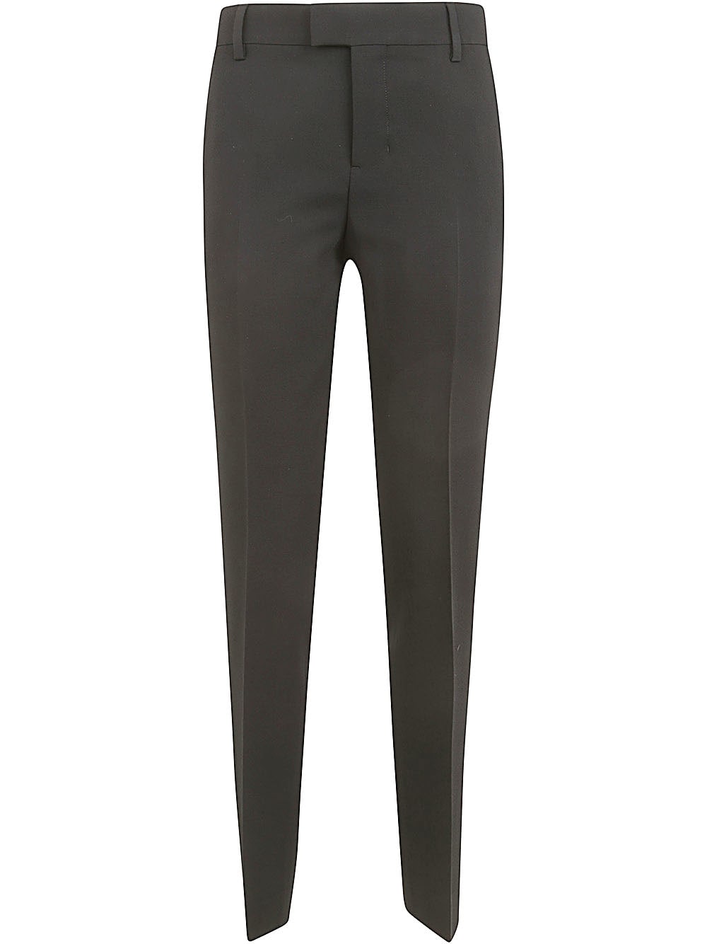 Shop Ami Alexandre Mattiussi Cigarette Trousers In Black