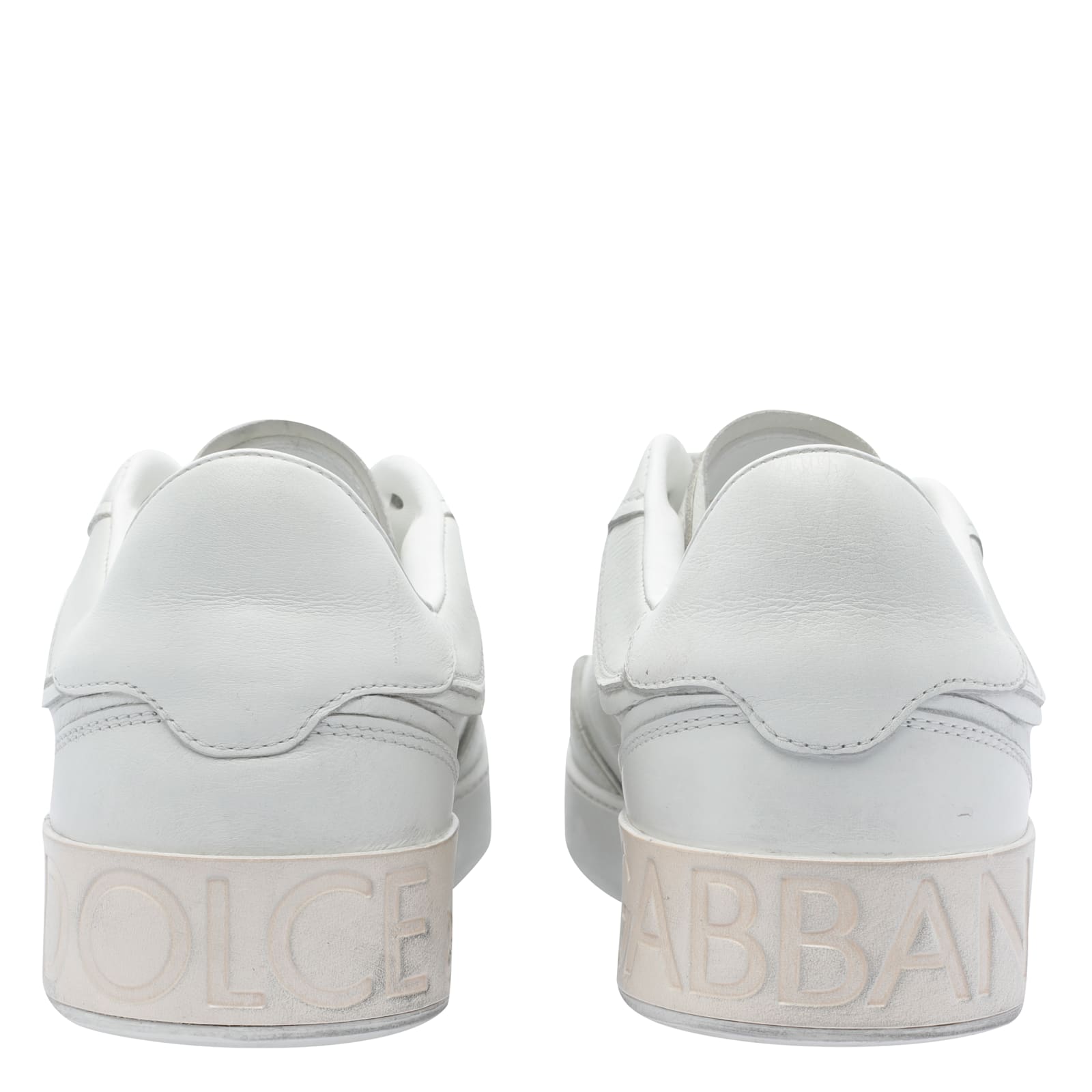 Dolce & Gabbana Portofino Sneakers In White