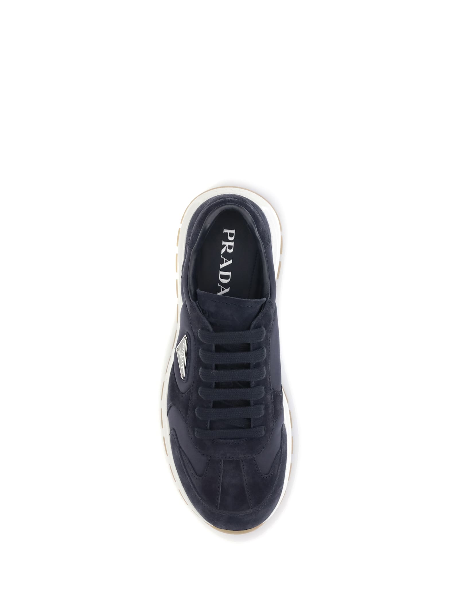 Prada Prax 01 Re-nylon Sneakers In Black
