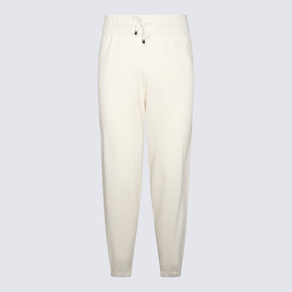 Shop Malo White Wool Pants In Margherita