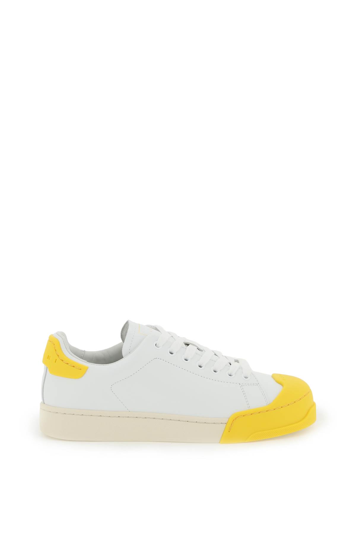 Shop Marni Dada Bumper Sneakers In Yellow