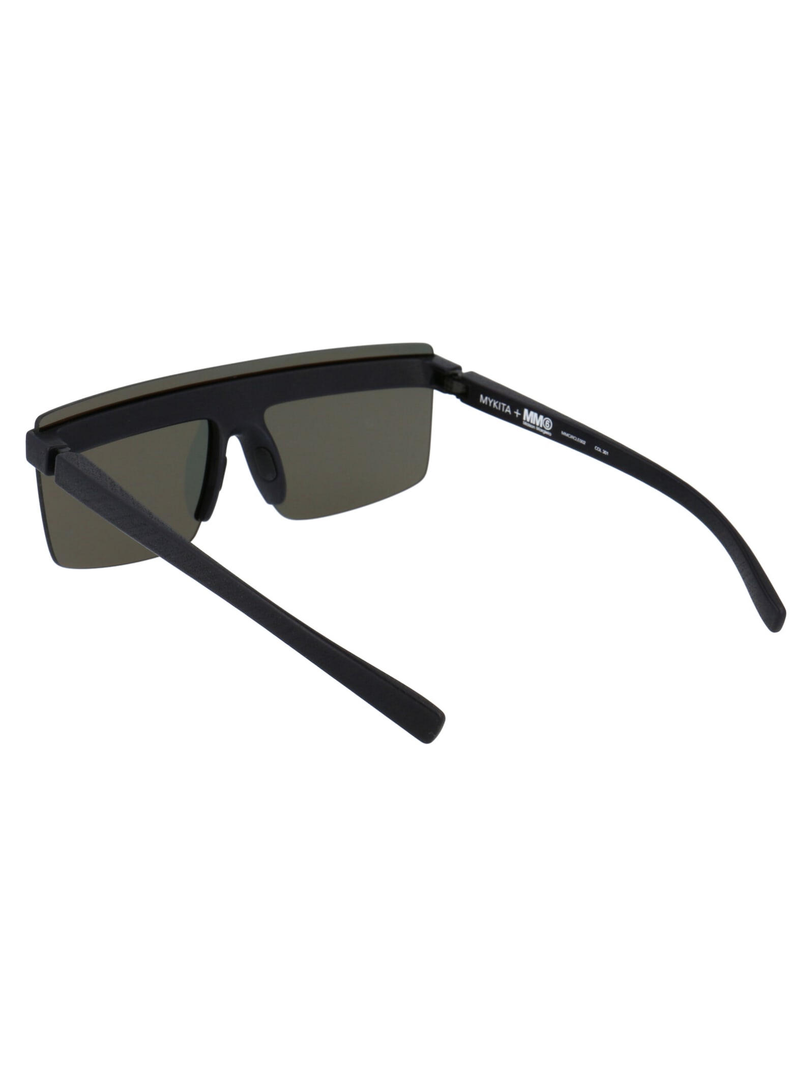 サングラス Mykita SS25 Unisex SUNGLASSES (MMCIRCLE002 301 BLACK) Mykita SS25 Unisex SUNGLASSES (MMCIRCLE002 301 BLACK