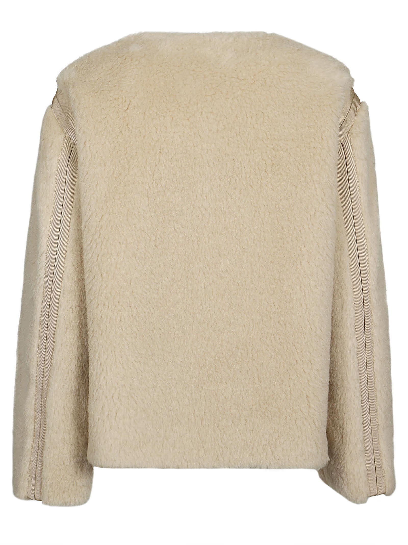 Max Mara Jacket In Cacha Chiaro