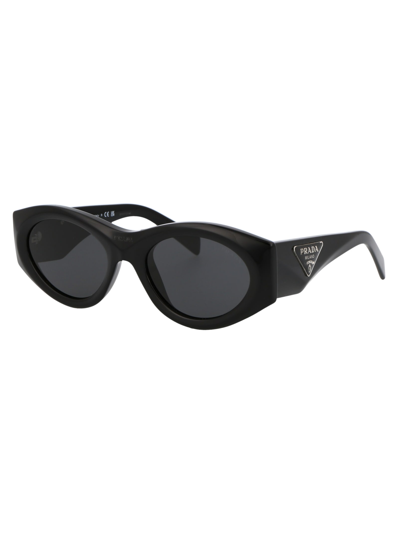 Shop Prada 0pr 20zs Sunglasses In 1ab5s0 Black