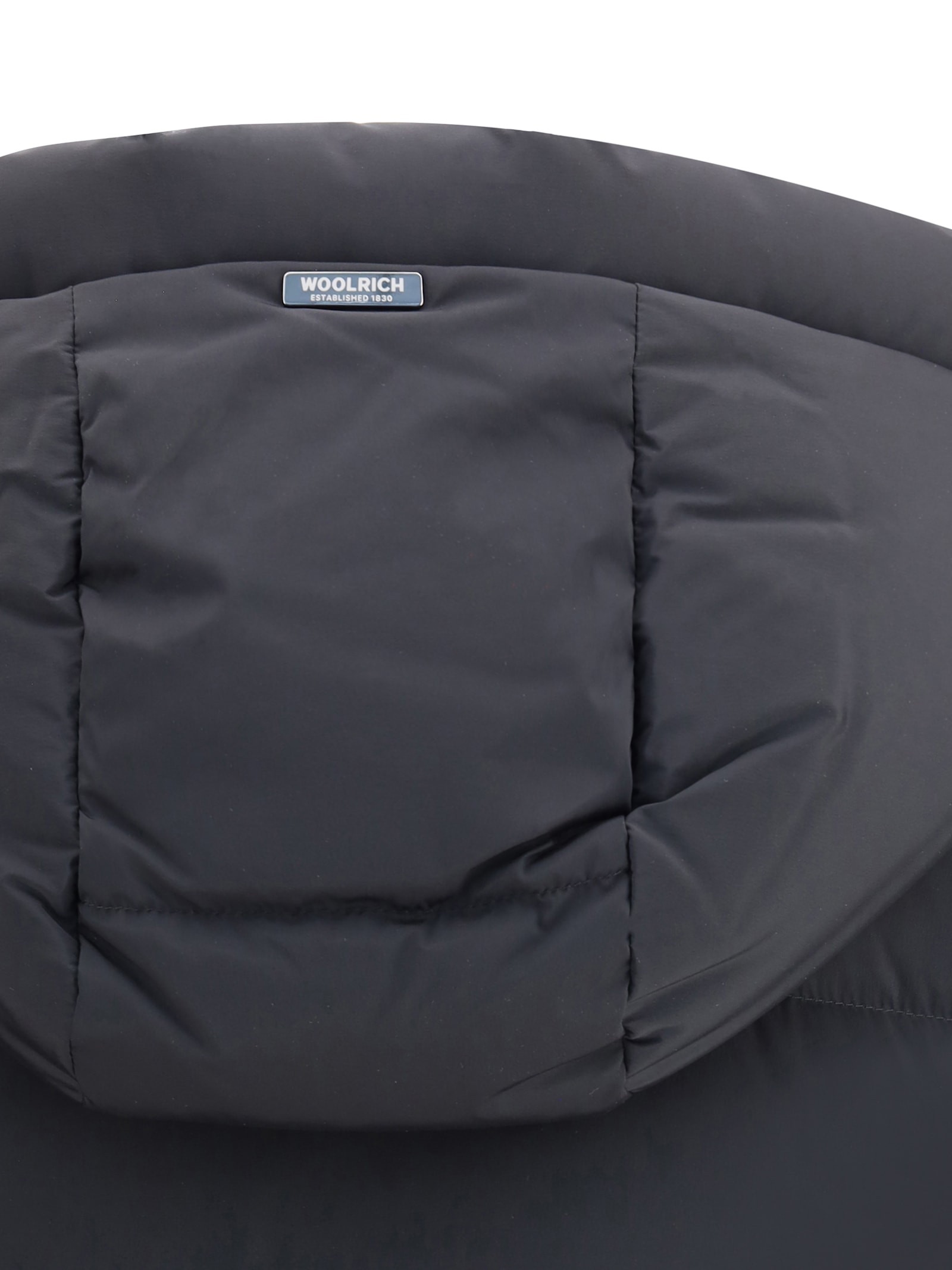 Woolrich Kelly Down Jacket In Black