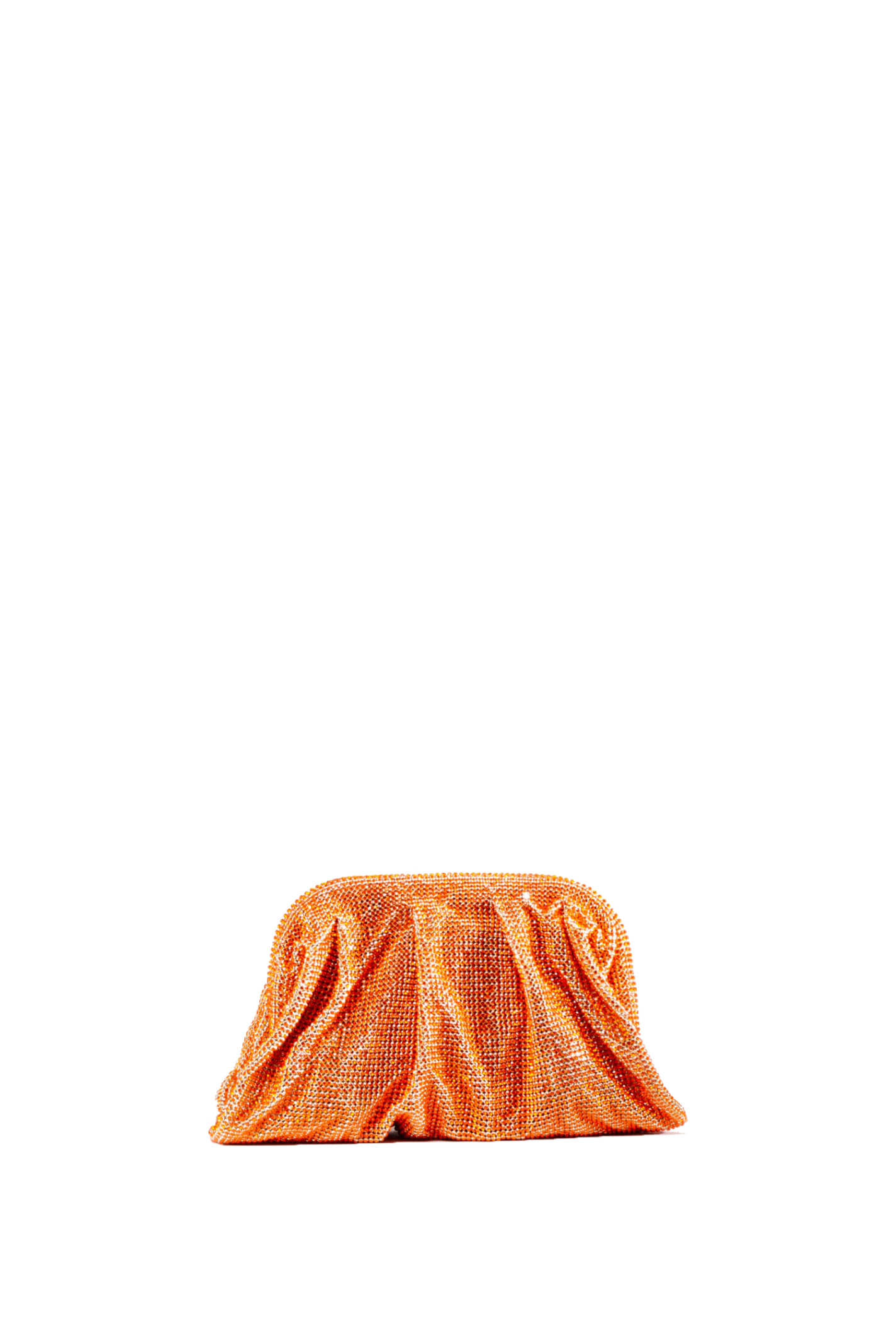 Shop Benedetta Bruzziches Venus La Petite Handbag In Orange