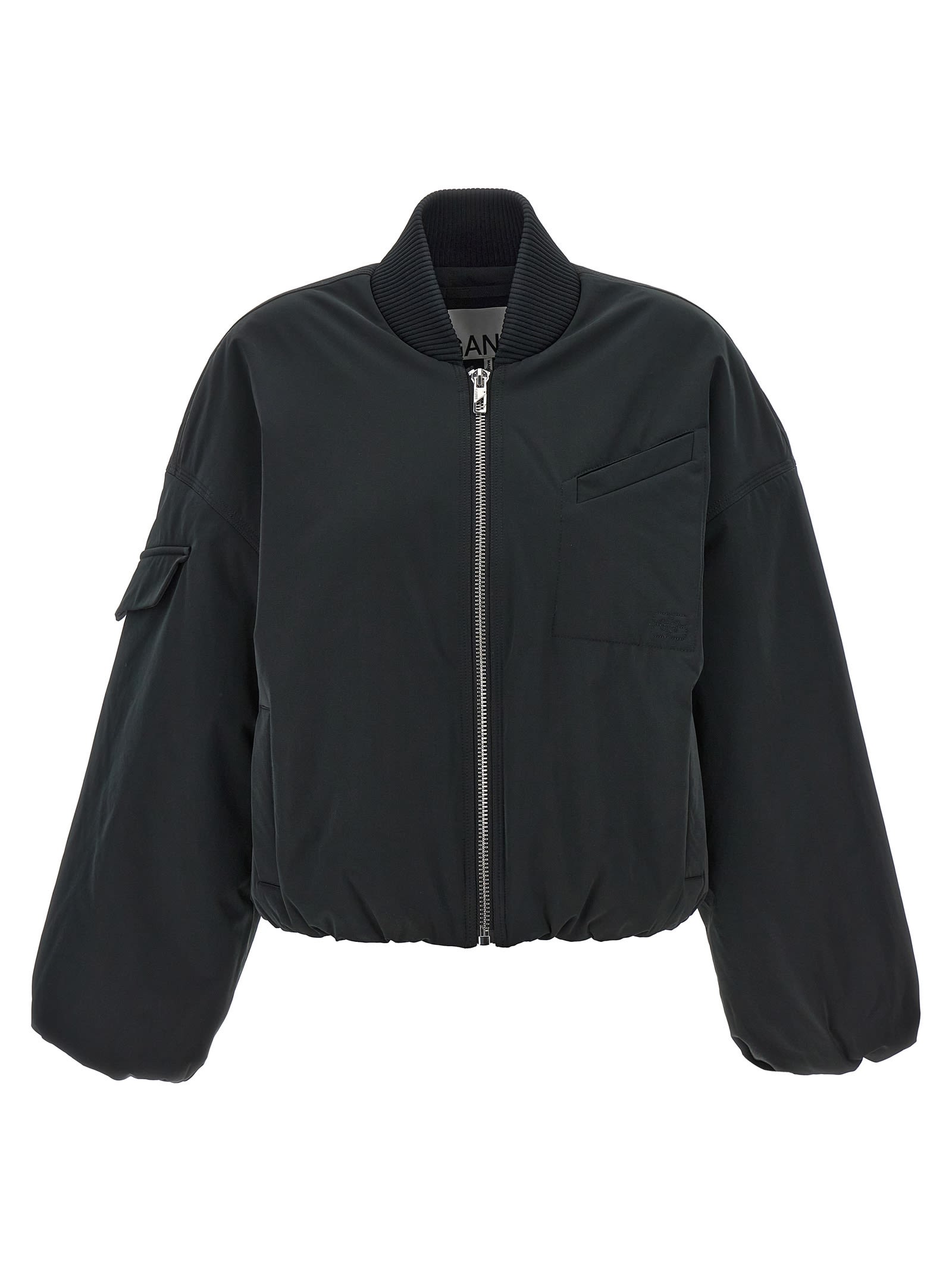 Nylon Bomber Jacket