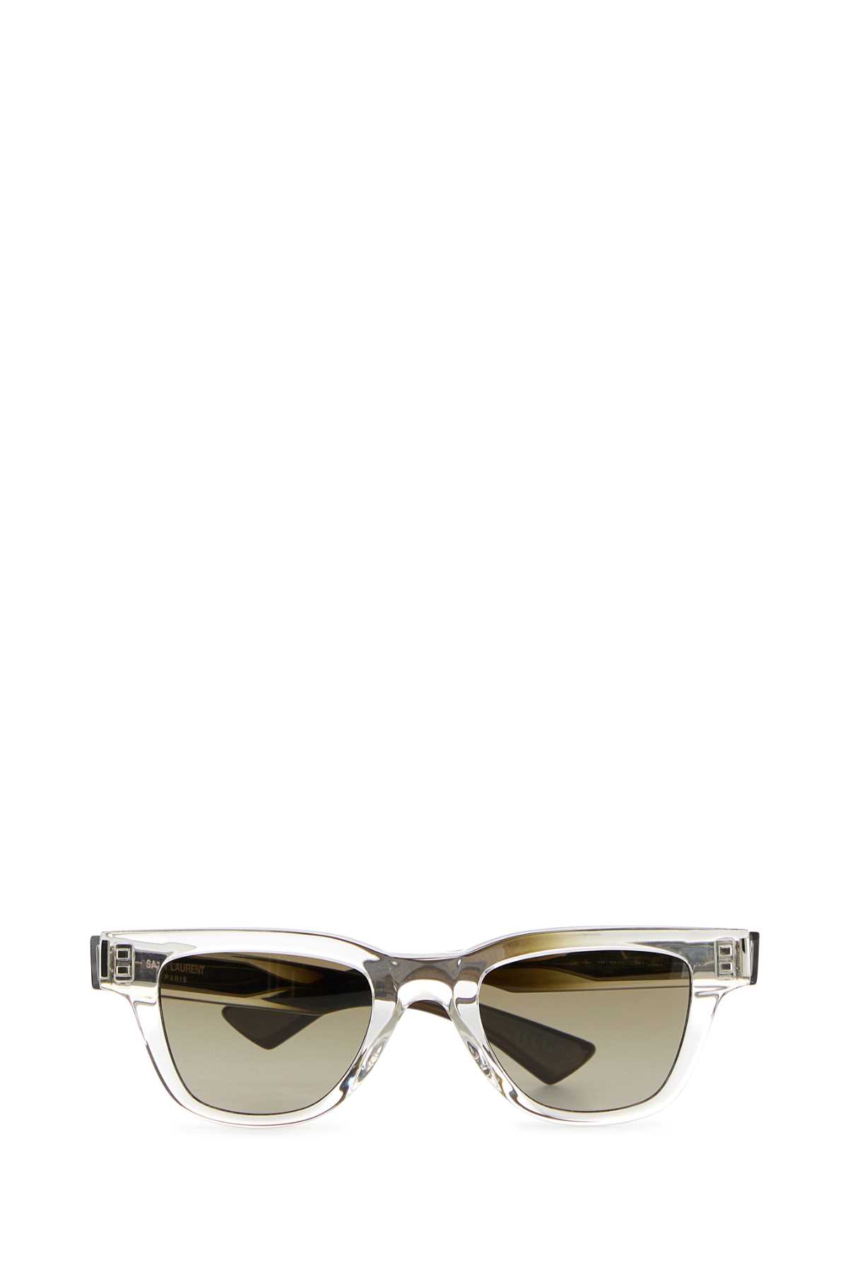 Saint Laurent Transparent Acetate Sl 789 Sunglasses In Transparent