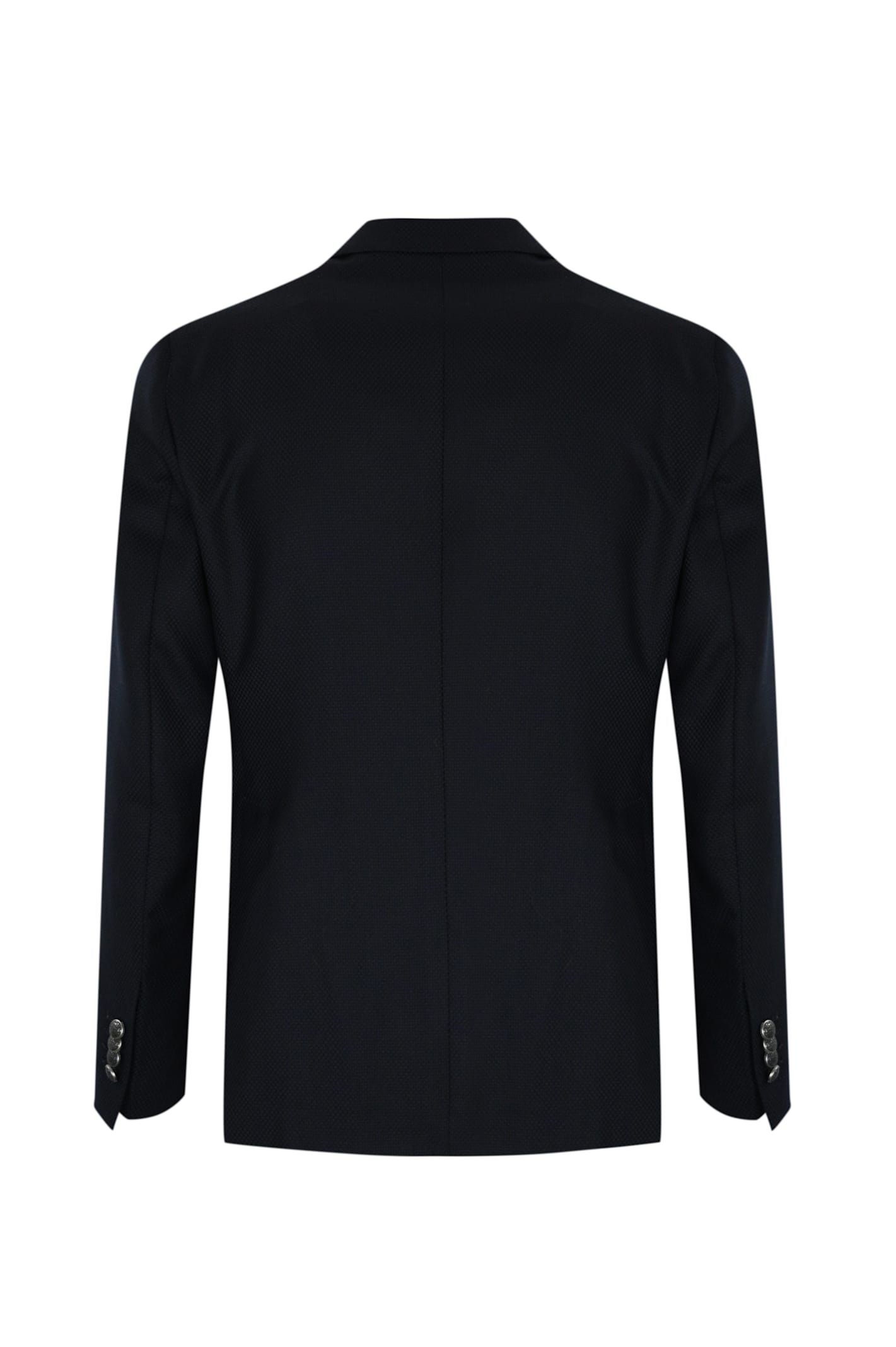 Shop Tagliatore Blue Wool And Cashmere Jacket