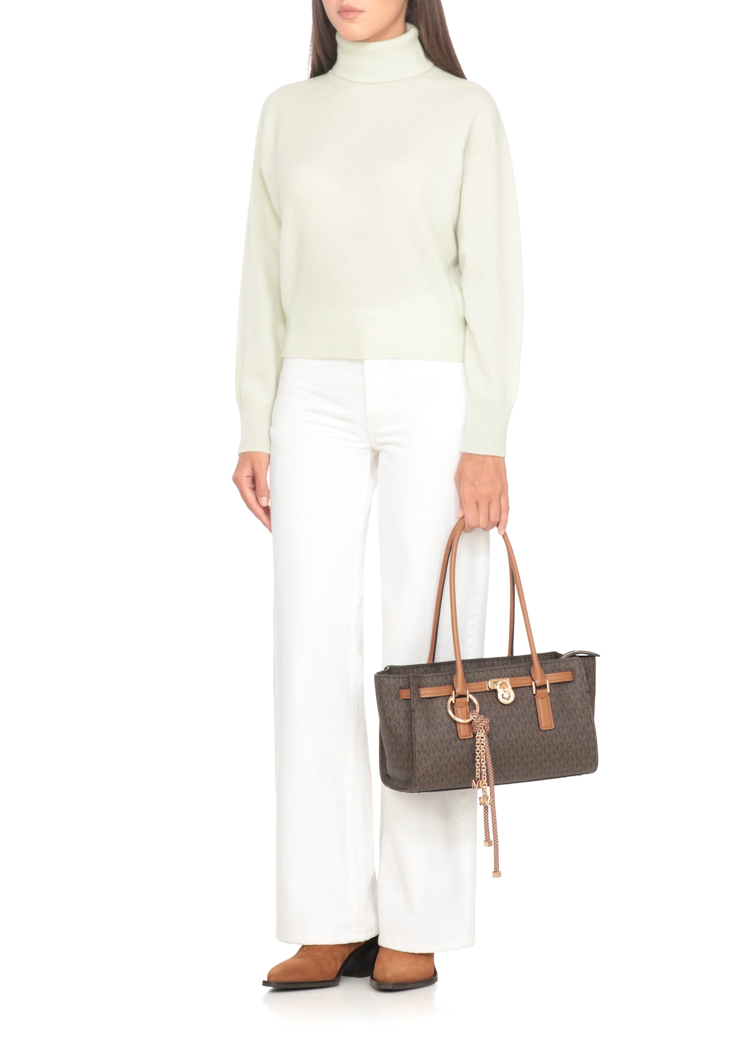 Michael Michael Kors Hamilton Moderne Bag In Brown