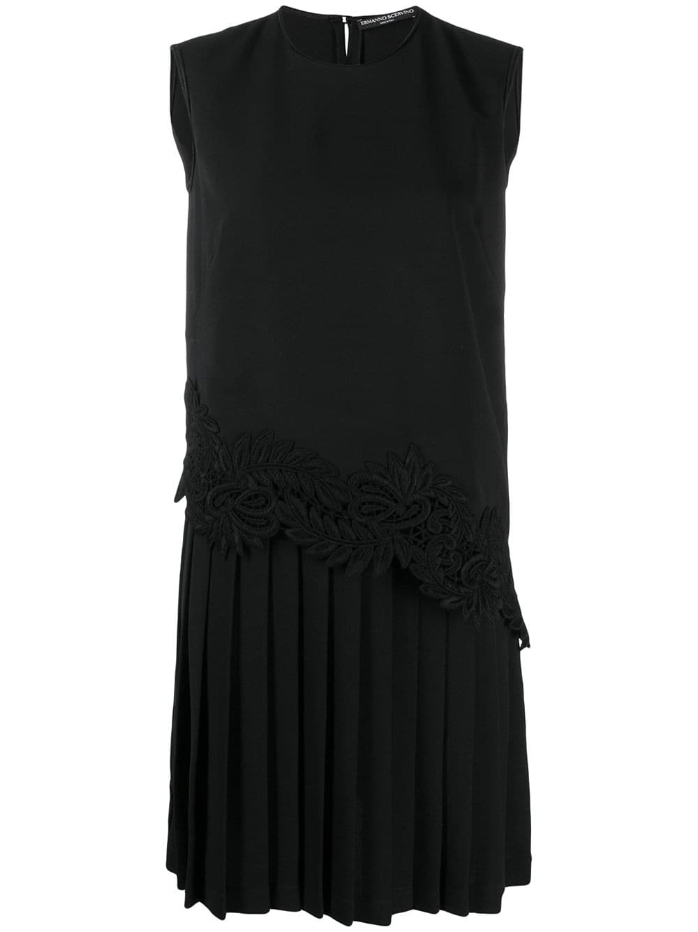 Ermanno Scervino Dress In Black | ModeSens