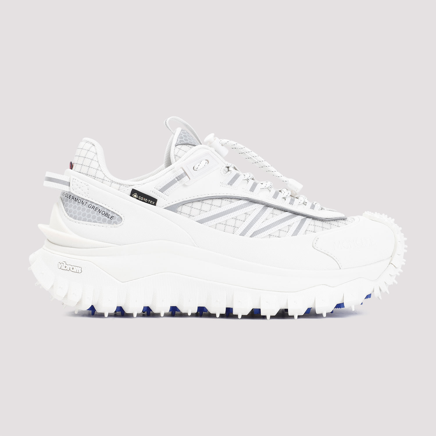 Shop Moncler Trailgrip Gtx Sneakers In White