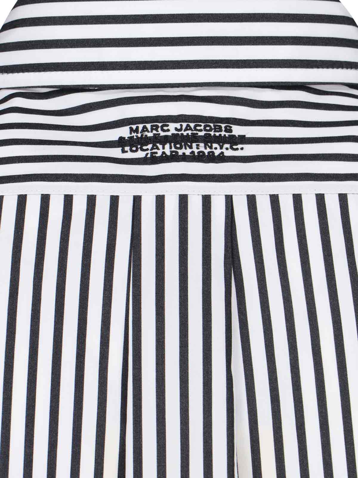 Shop Marc Jacobs Striped Shirt In Black