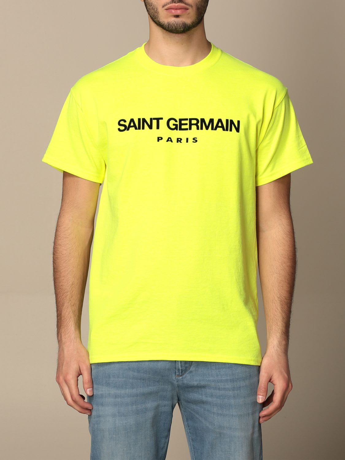 Backsideclub T-shirt Germain Backsideclub T-shirt In Cotton With Print