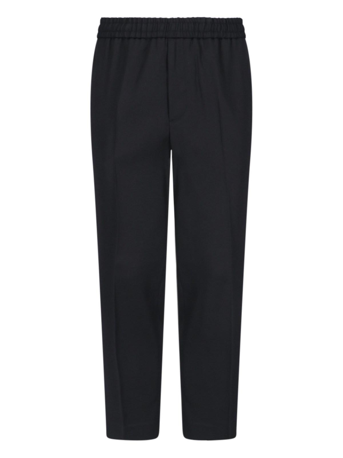 Shop Golden Goose Straight Pants In Black