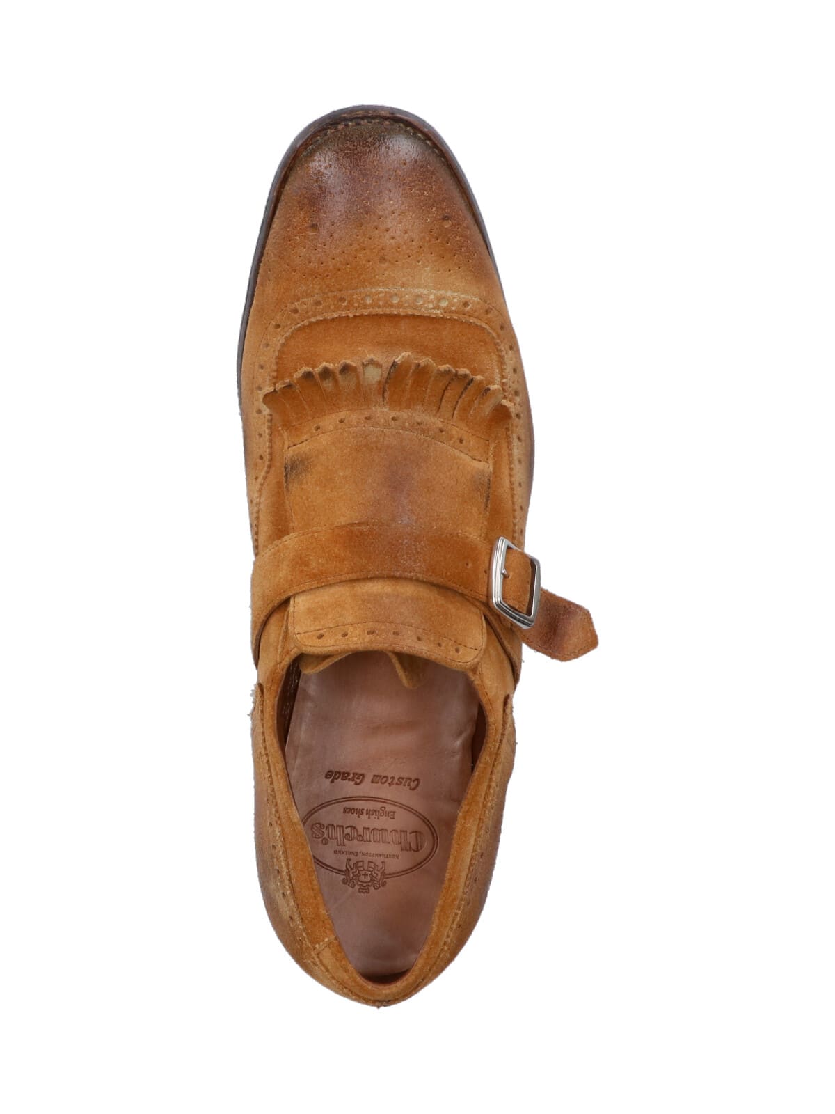 Church's Loafers With Buckle And Fringe Detail In Brown