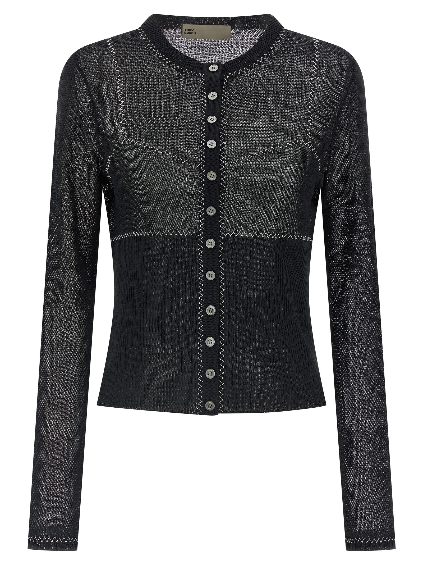 Tory Burch Mesh Cardigan