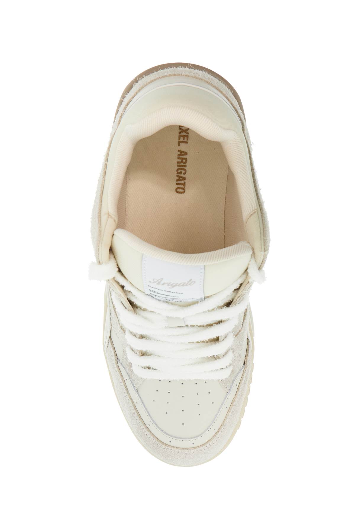 Axel Arigato Area Lo Sneakers In Beige Beige