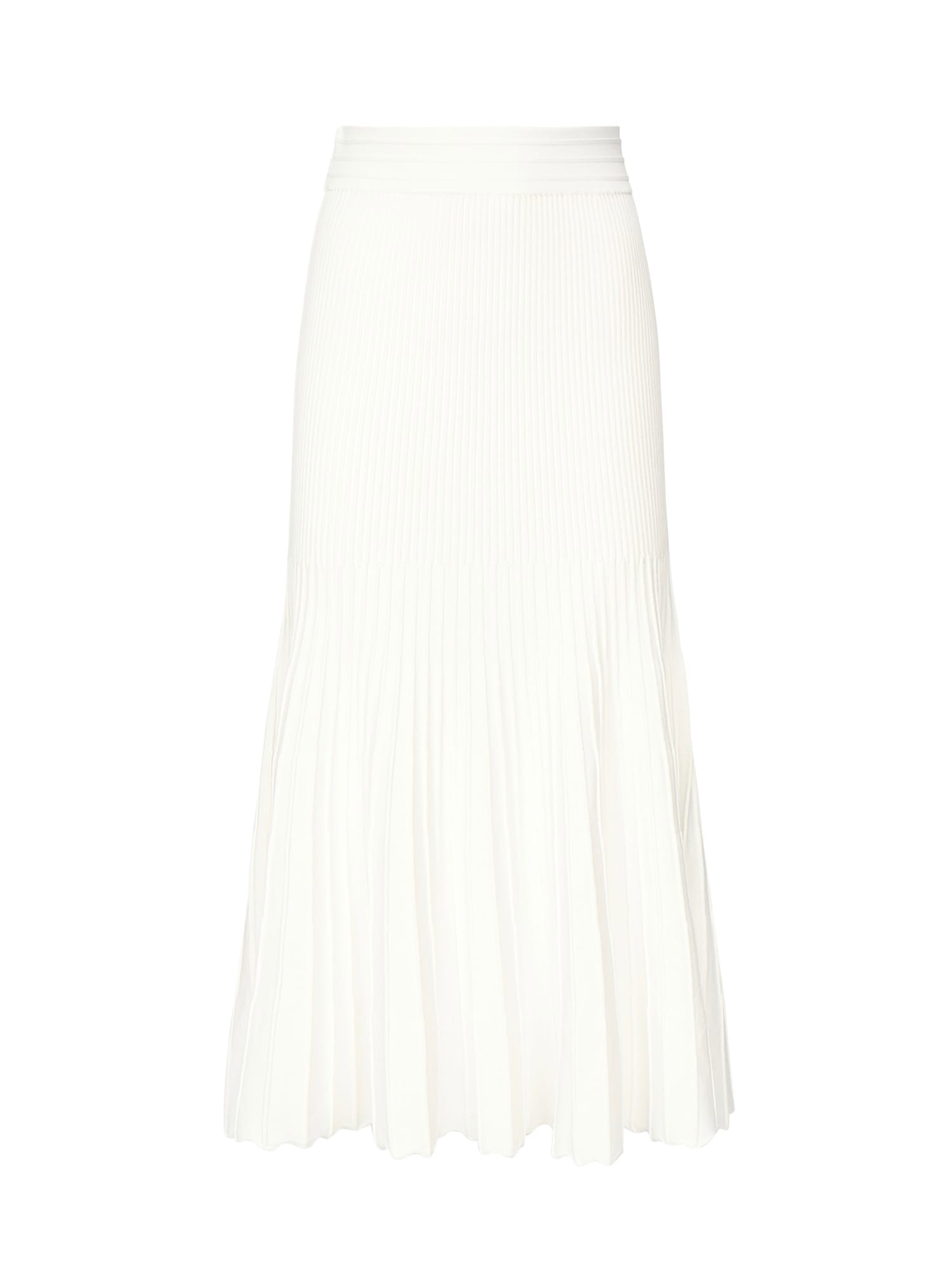 Pleated Midi Skirt
