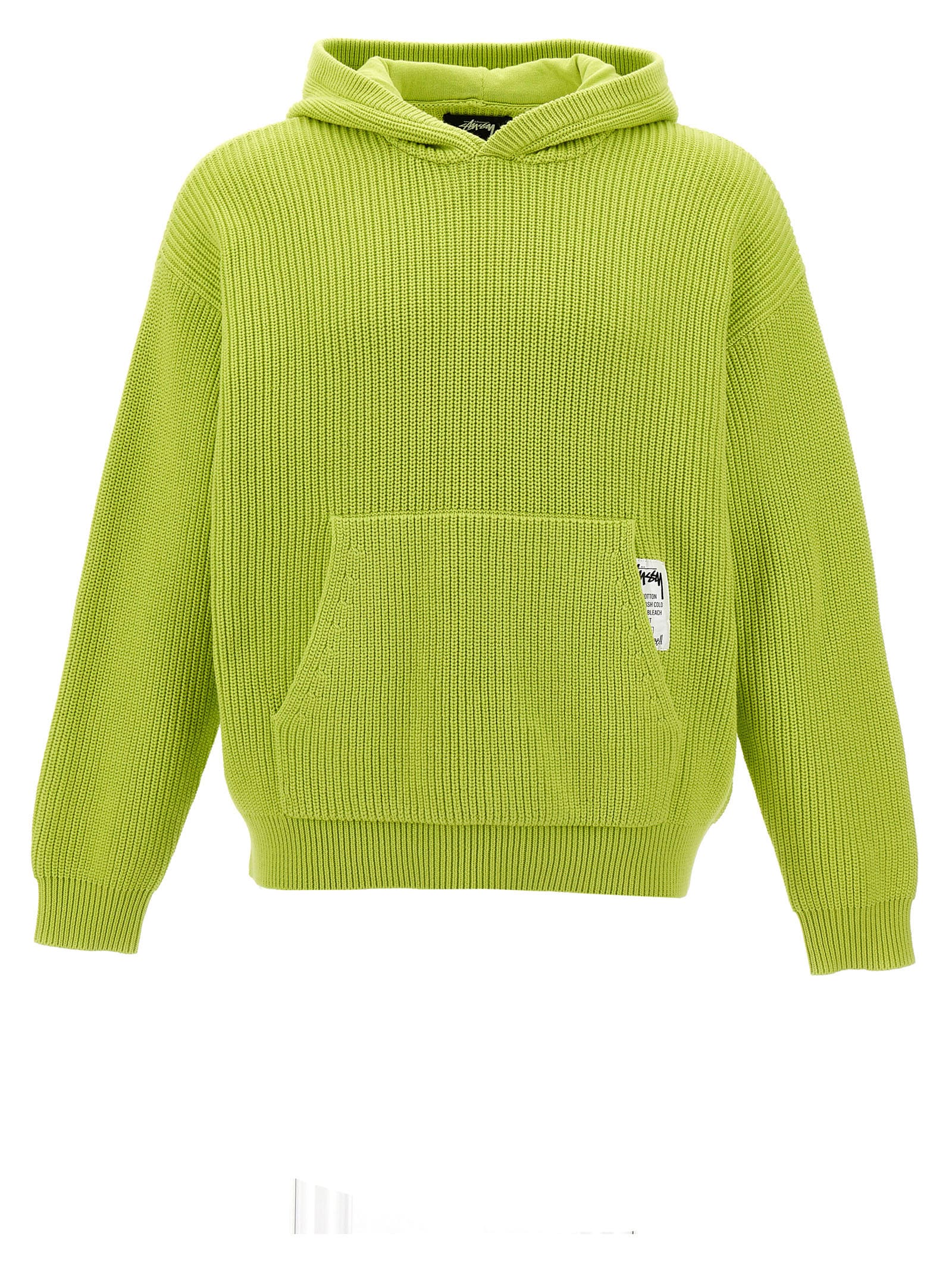 stussy cotton knit hoodie stussy cotton knit hoodie