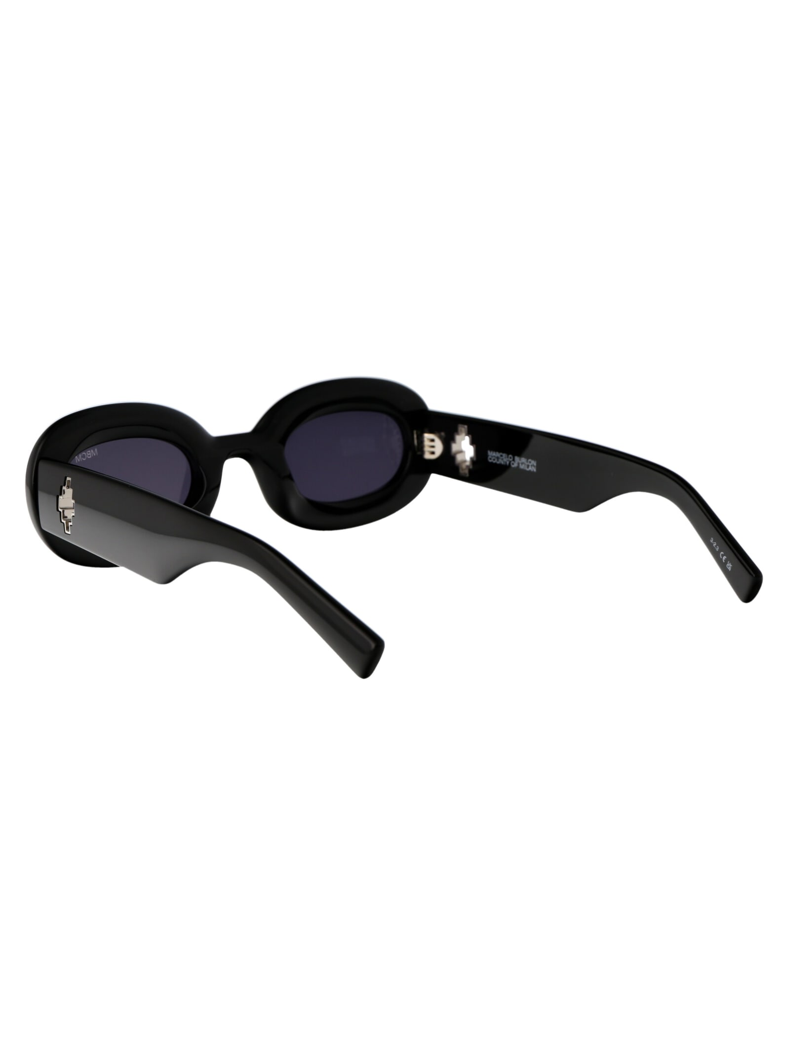 Shop Marcelo Burlon County Of Milan Maula Sunglasses In 1007 Black