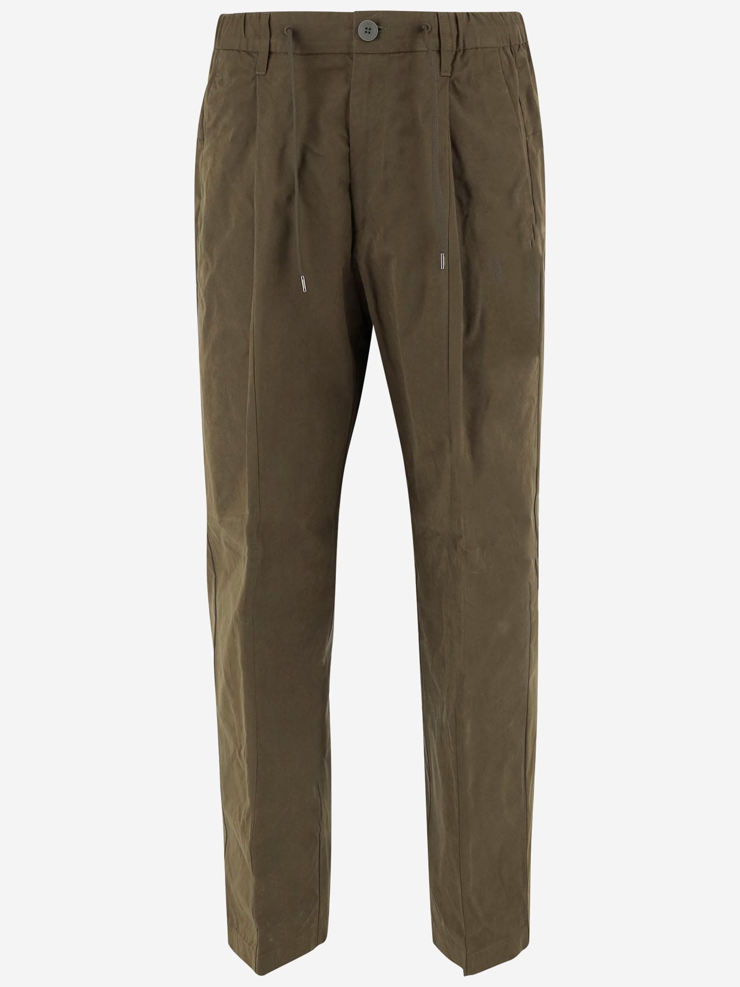 Cotton Blend Trousers