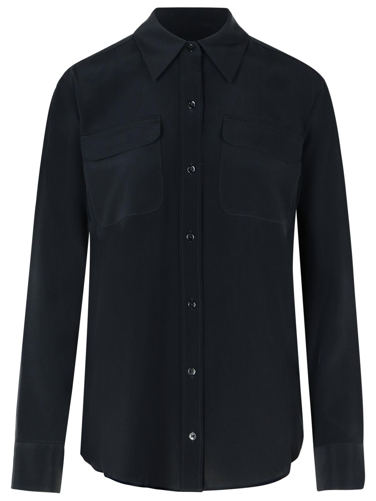 Black Silk Shirt