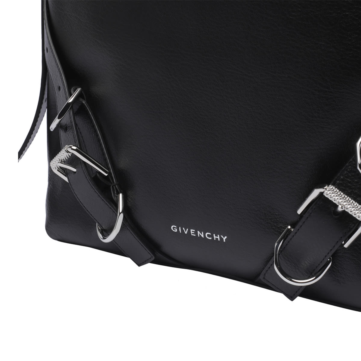 Shop Givenchy Vouyou Crossbody Bag In Black