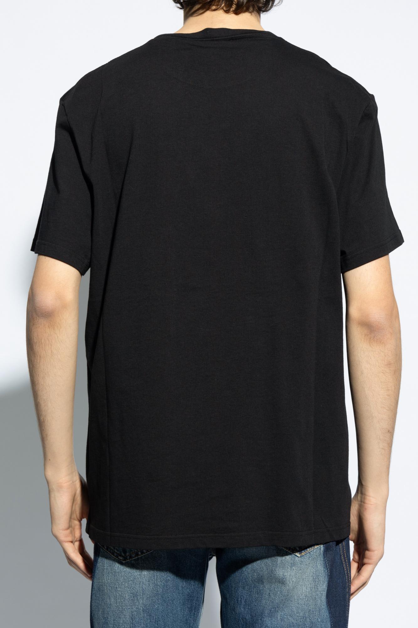 Shop Alexander Mcqueen T-shirt With Logo In Black