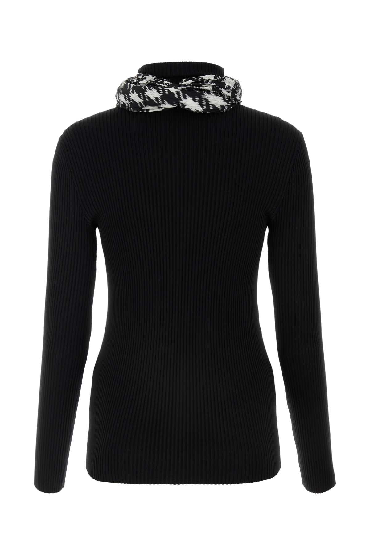 Burberry Black Viscose Blend Sweater