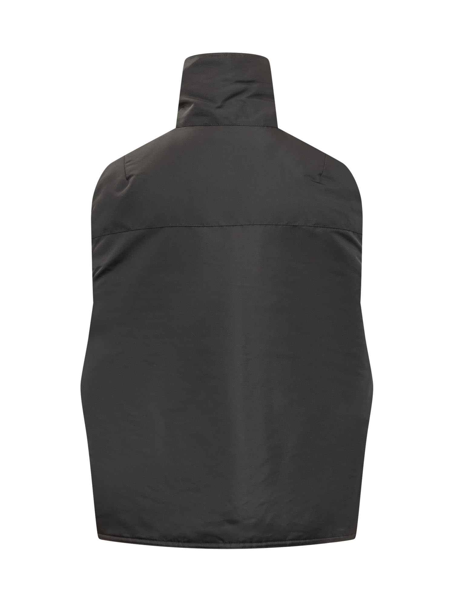 Coperni Logo-patch Bomber Cape In Black