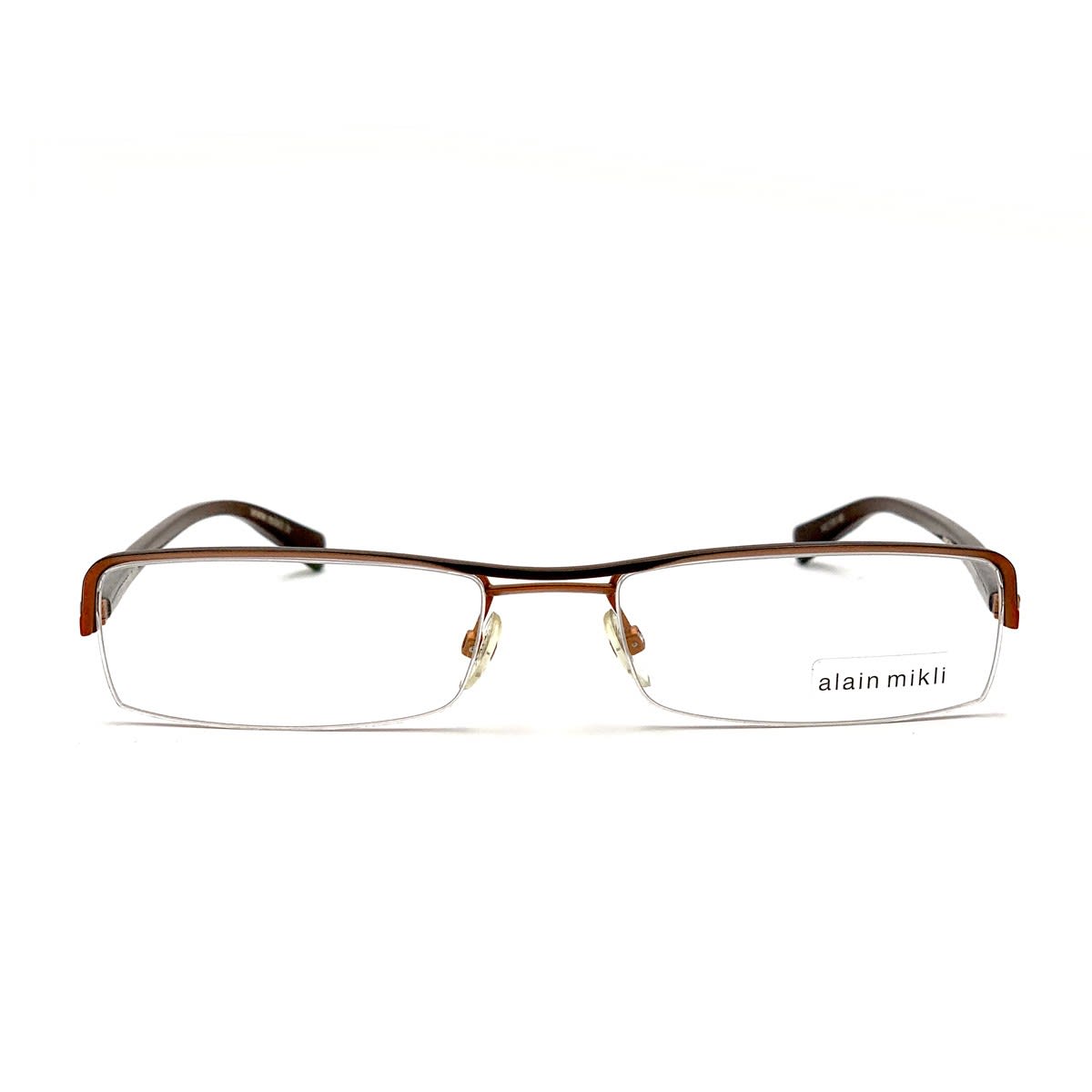 Shop Alain Mikli A0416 Glasses In Marrone