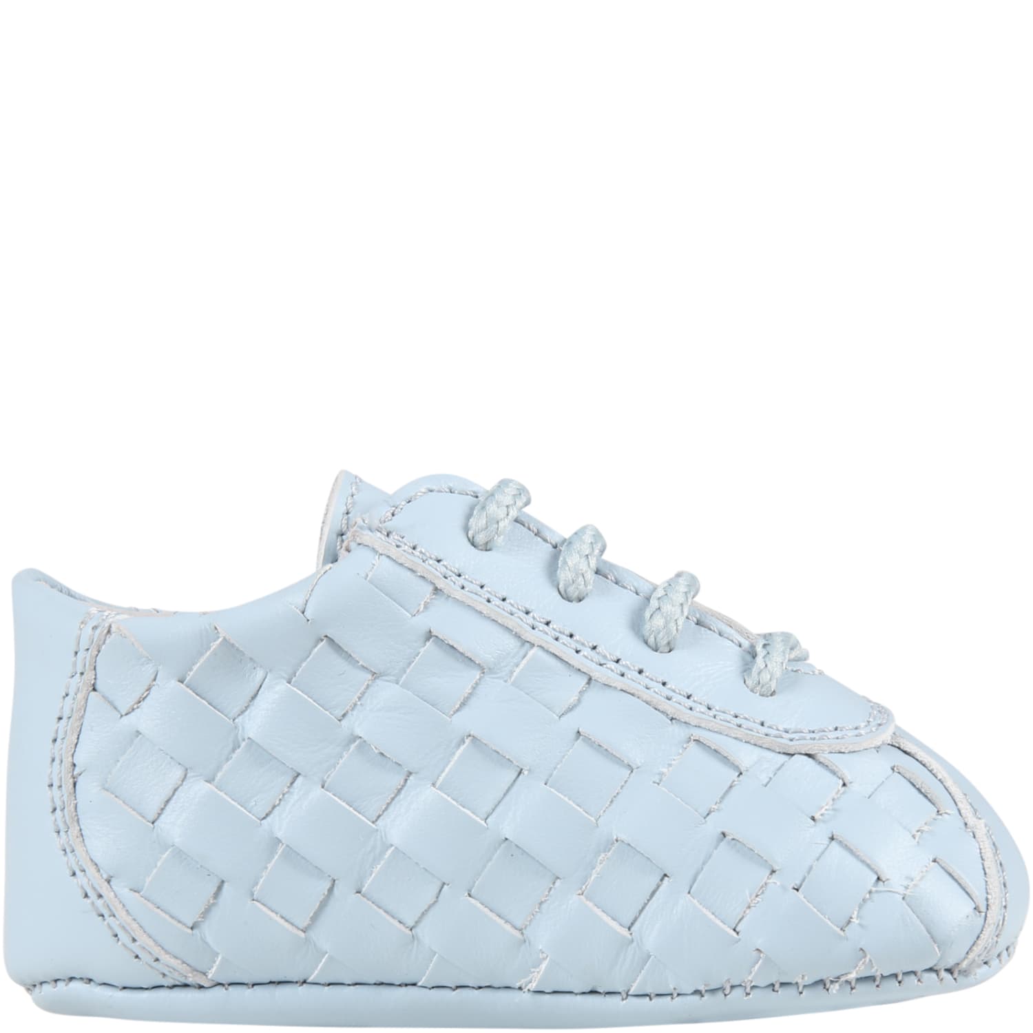 Gallucci Light-blue Shoes For Baby Boy