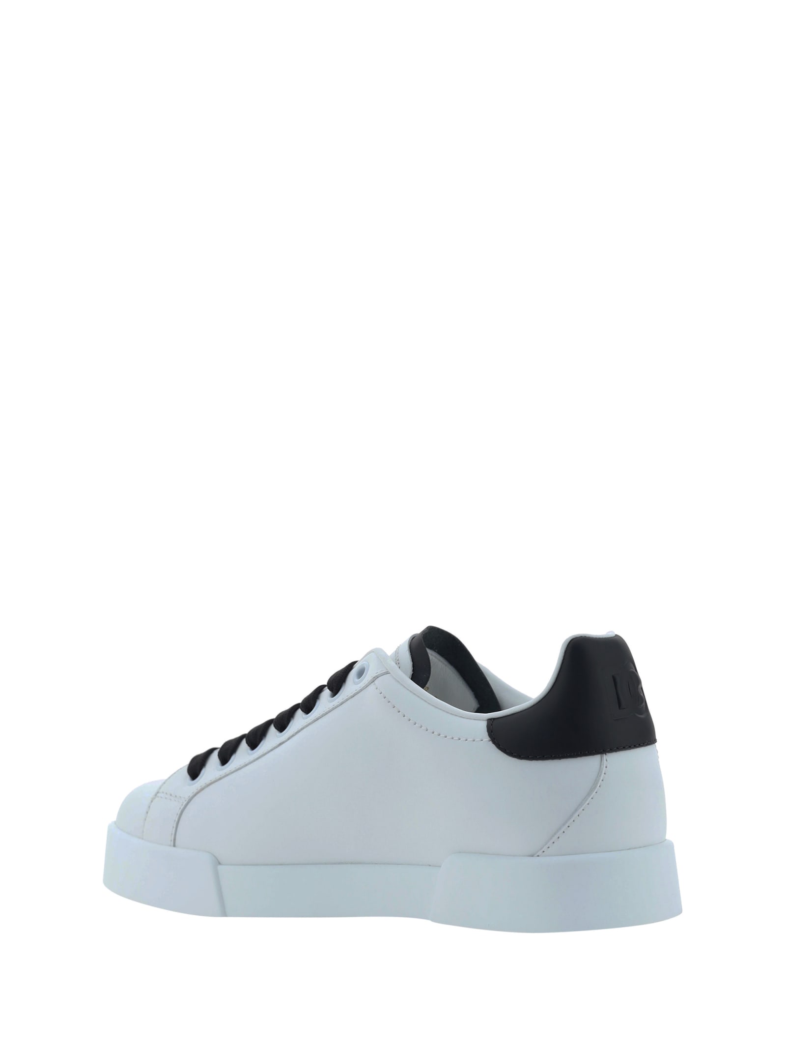 Shop Dolce & Gabbana Sneakers In White/black