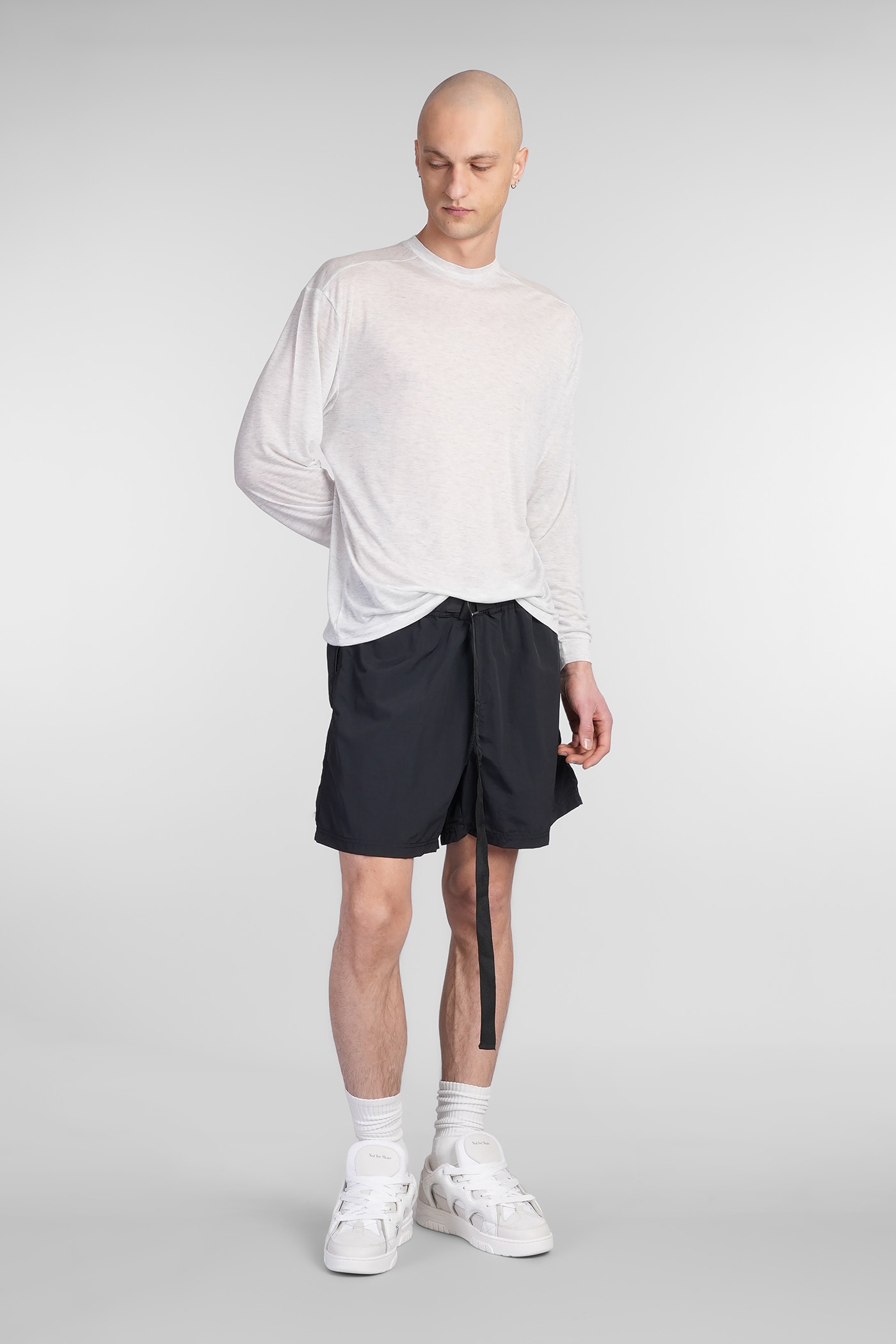 Paura Obi In Grey Cotton In Grey