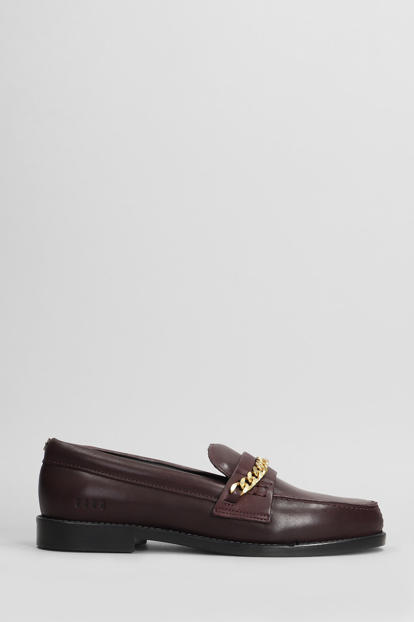 Shop Golden Goose Jerry Loafers In Bordeaux Leather