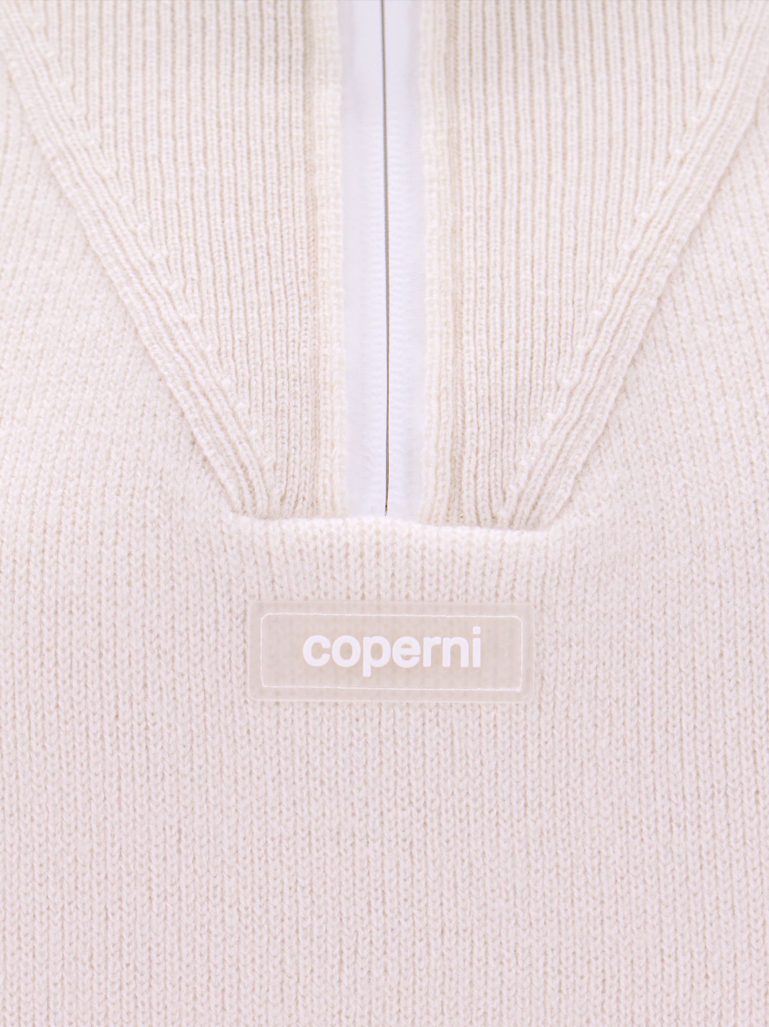 Shop Coperni Sweater Sweater In White